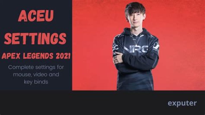 Aceu's Apex Legends Settings in 2024