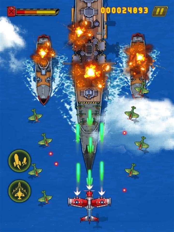 Airplane shooting games on AppGamer.com
