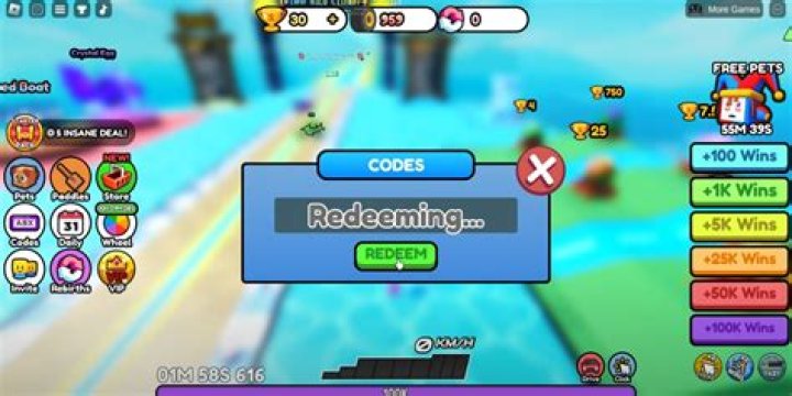 All Speed Race Clicker Codes For January 2024