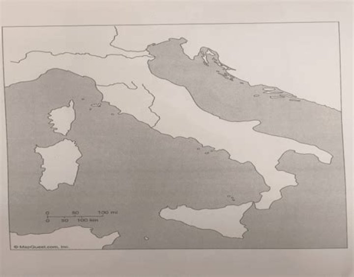 Ancient Rome: Map of Italy Quiz