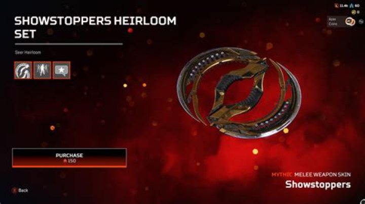 Apex Legends Seer’s “Showstoppers” Heirloom: First Look, Release Date, Price, & More