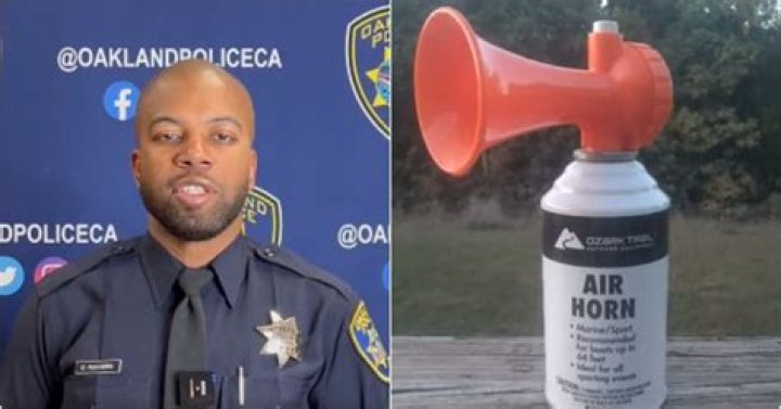 Are air horns illegal in California?