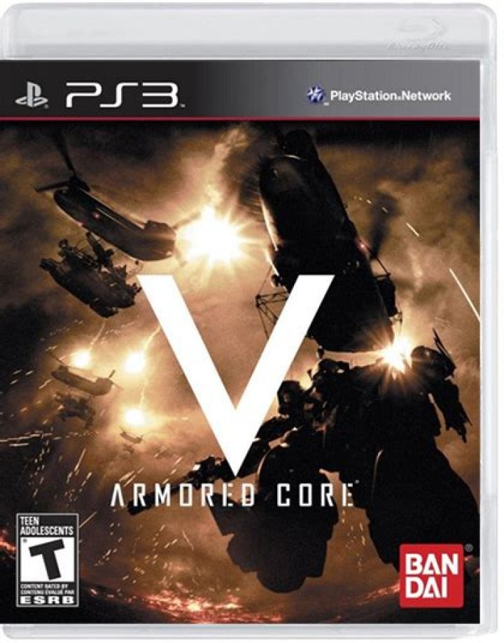 Armored Core V credits (PlayStation 3, 2012)
