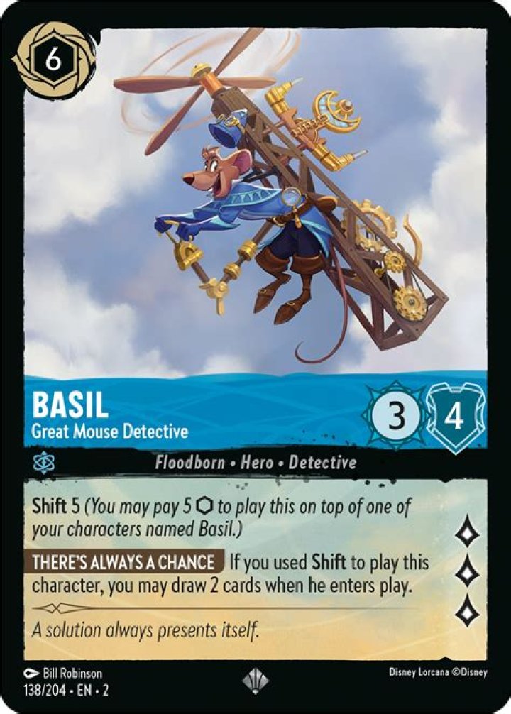 Basil - Great Mouse Detective | Rise of the Floodborn