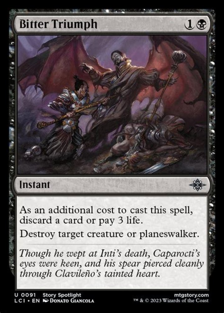 Bitter Triumph | The Lost Caverns of Ixalan