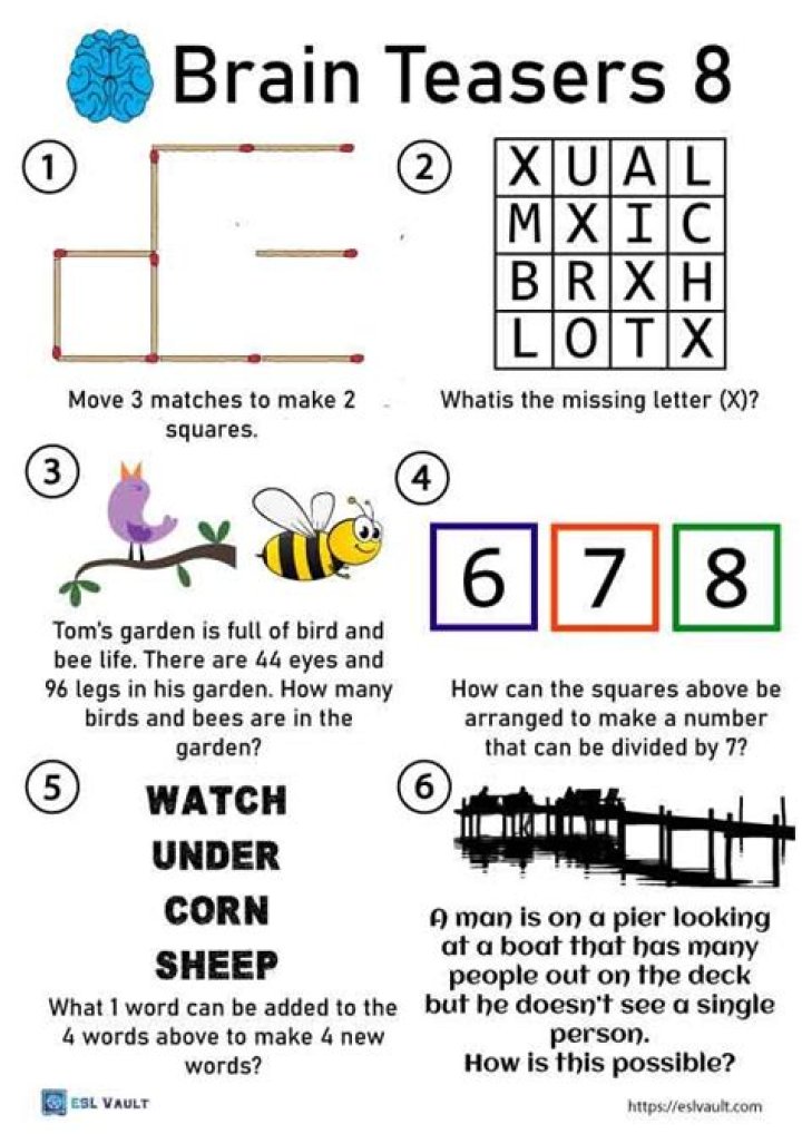 Brain Teaser Games on ..