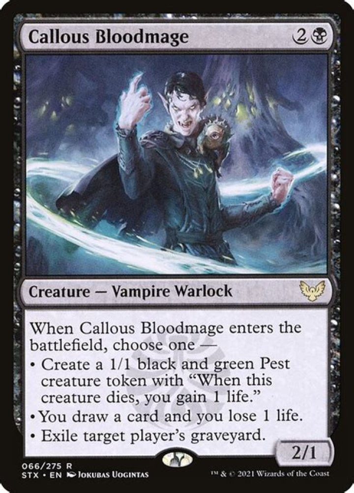 Callous Bloodmage | Strixhaven: School of Mages