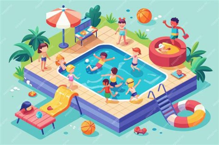 Can a sick kid play in a pool?