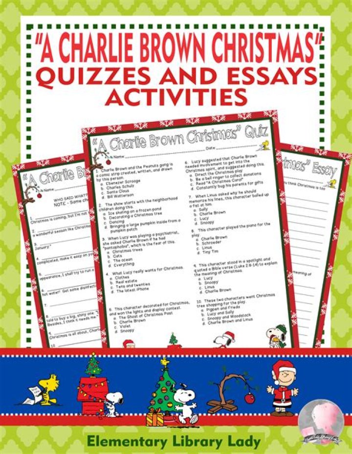 Charlie Brown Christmas Quiz