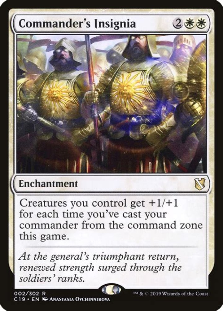 Commander's Insignia | Commander 2019