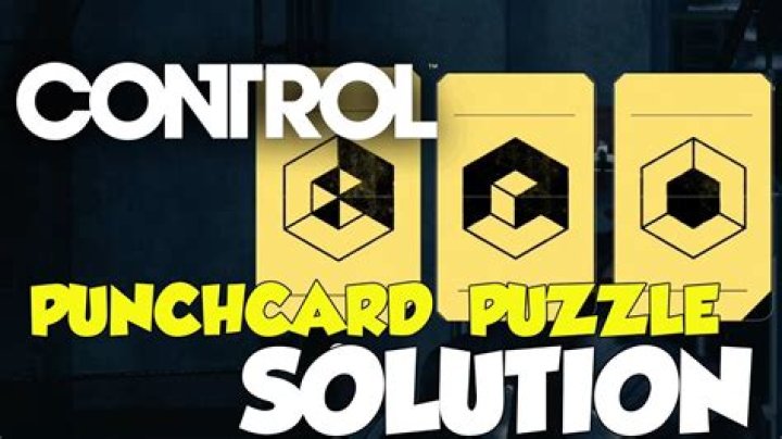 Control – HRA Machine Punchcard Puzzle Solution (Old Boys’ Club Mission)