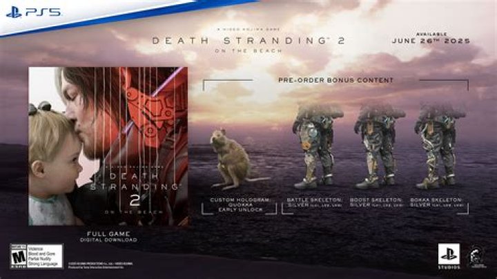 Death Stranding Trailer, Pre-Order Bonus and PS4 4K Screenshots