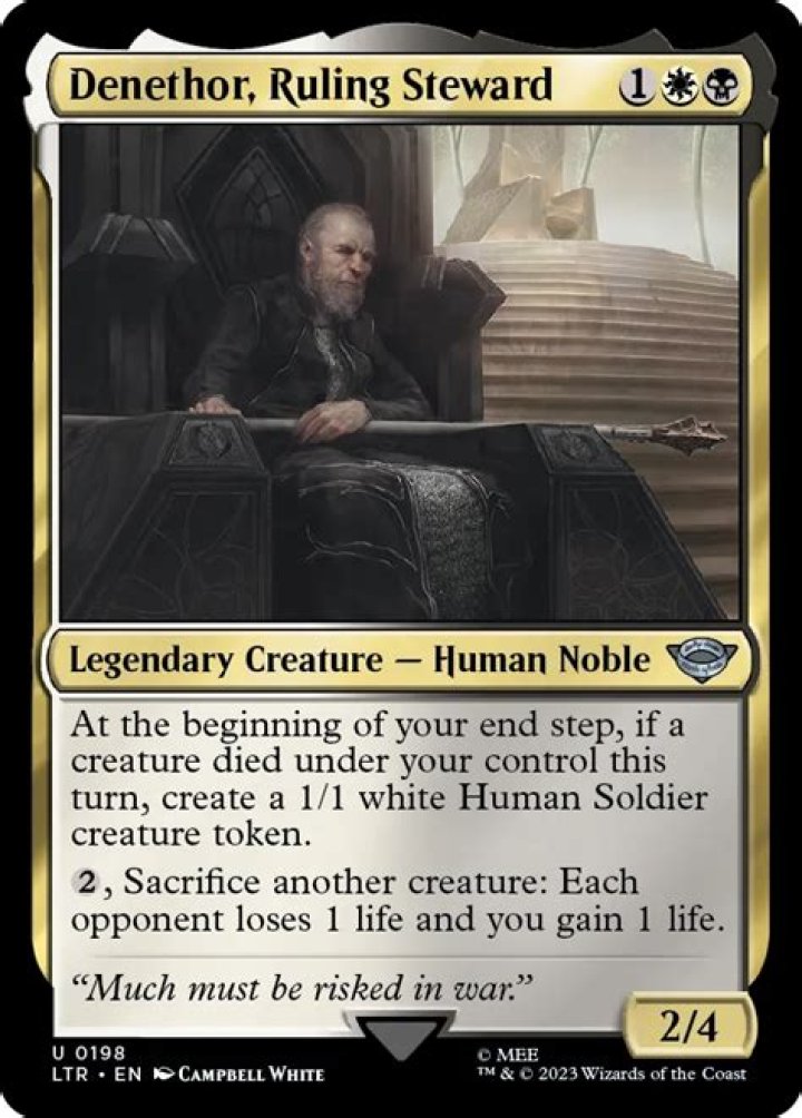 Denethor, Ruling Steward (Showcase) | The Lord of the Rings - Variants