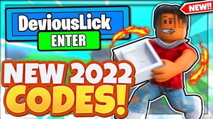 Devious Lick Simulator Codes (June 2022)