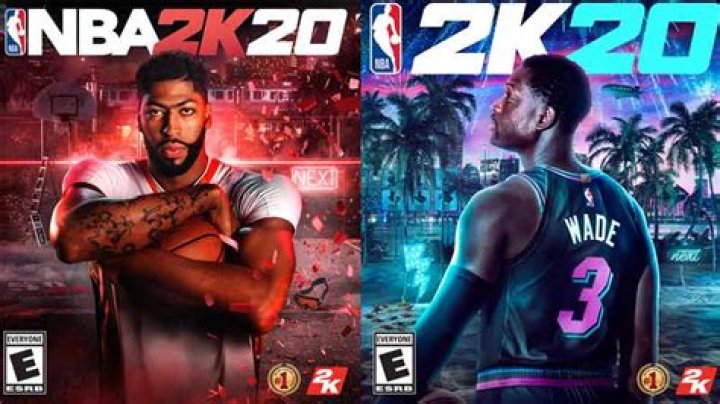 Dwayne Wade Anthony Davis Make the Cover For NBA 2K20