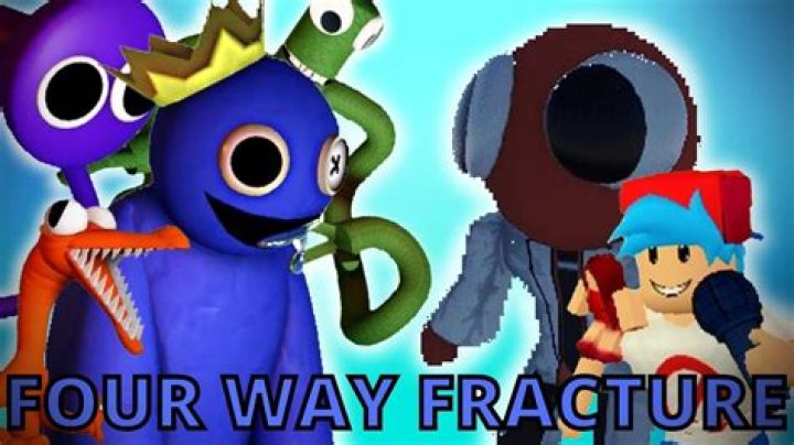 Fnf Rainbow Friends Sings Four Way Fracture