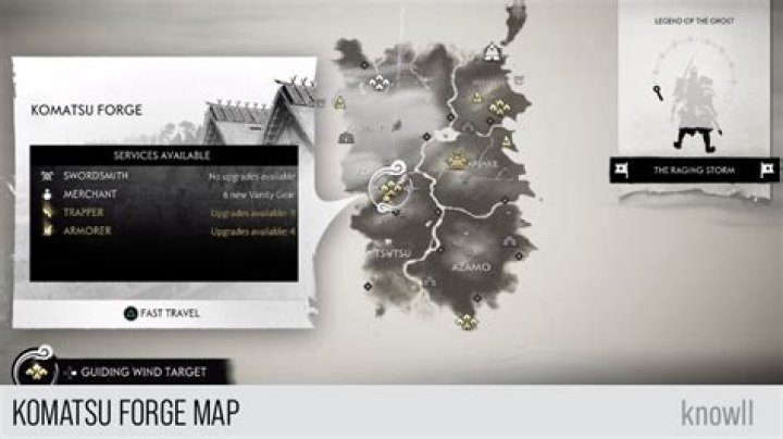 Ghost of Tsushima Komatsu Forge