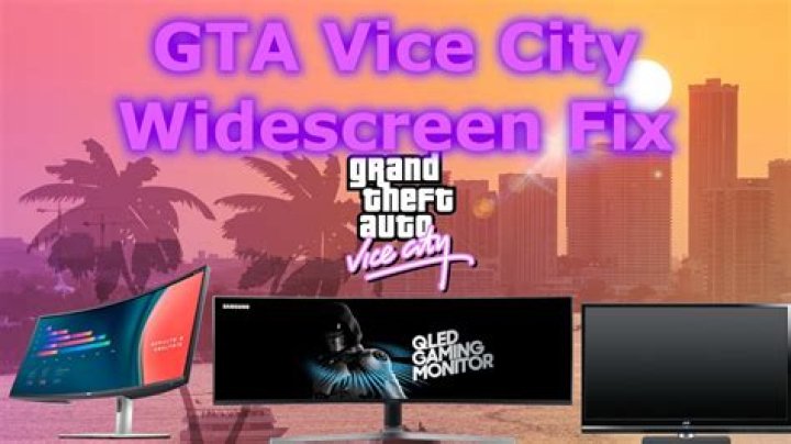 GTA Vice City Widescreen Fix 2022
