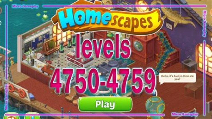 Homescapes – Levels 1631-1635 Solution