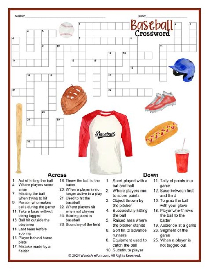 Houston baseball team crossword clue answer