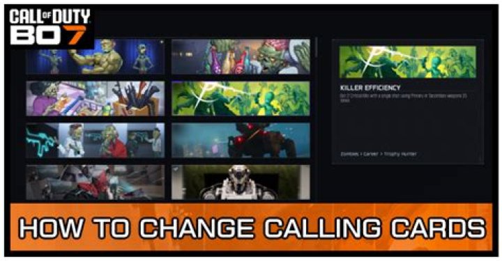 How To Change Calling Card & Frame?
