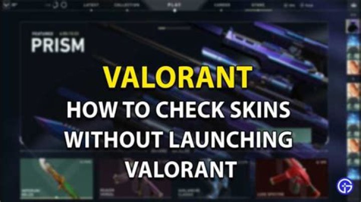 How To Check Valorant Skins Without Launching Valorant