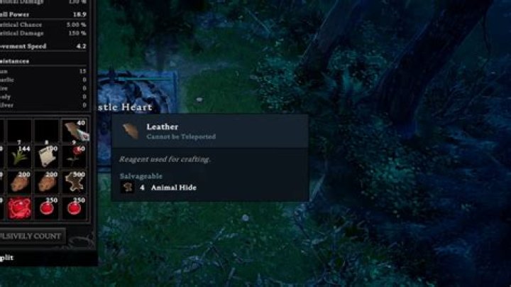 How to farm Leather in V Rising