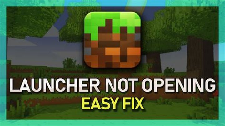 How To Fix Minecraft Launcher Not Opening [2022]
