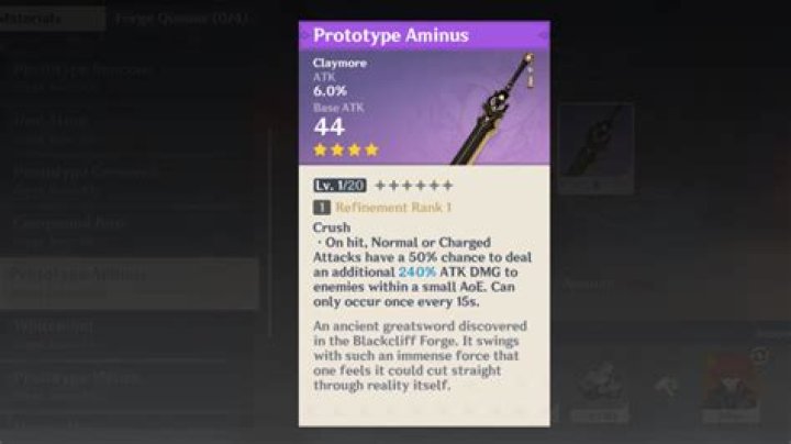 How to Get Prototype Aminus in Genshin Impact