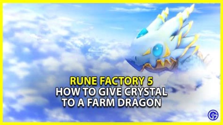 How To Give Crystal To A Farm Dragon In Rune Factory 5
