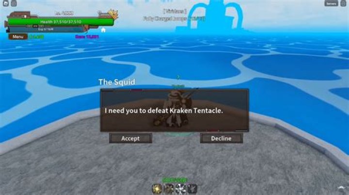 How to reach the Third Sea in King Legacy (Update 5)