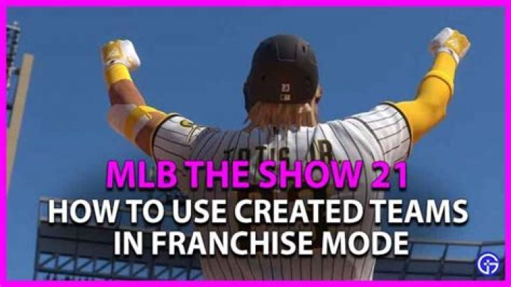 How To Use Your Created Team In Franchise Mode