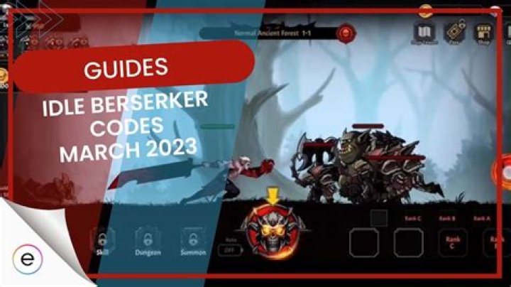 Idle Berserker Codes (January 2024)