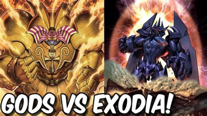 Is Exodia stronger than the God?
