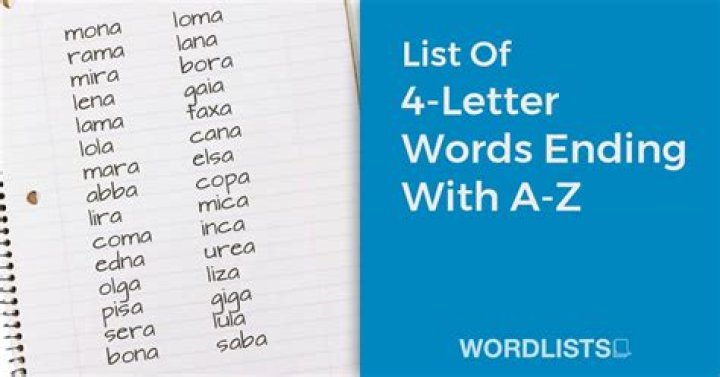 List of 4 Letter Words Ending With 'ea'