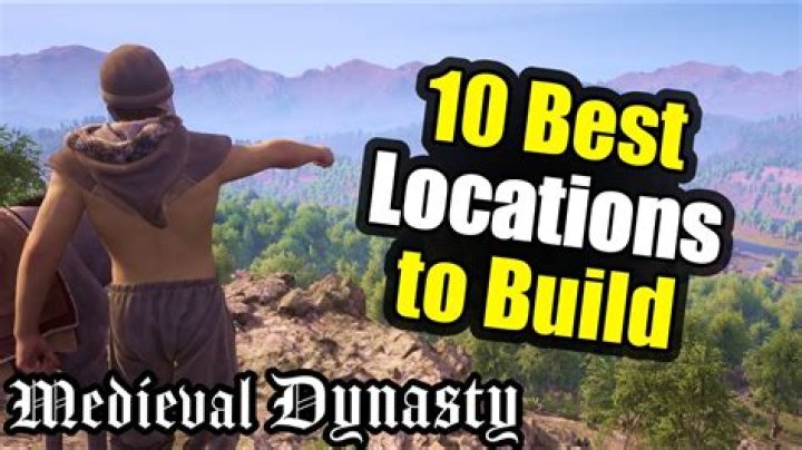 Medieval Dynasty – Best Places to Build Your Village