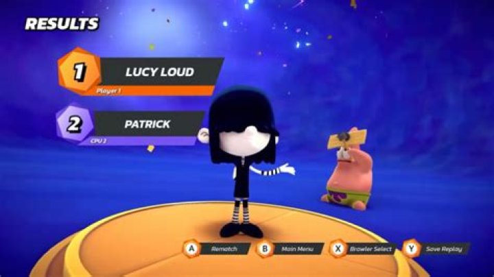 New gameplay shown of Nickelodeon All-Star Brawl Lucy Loud