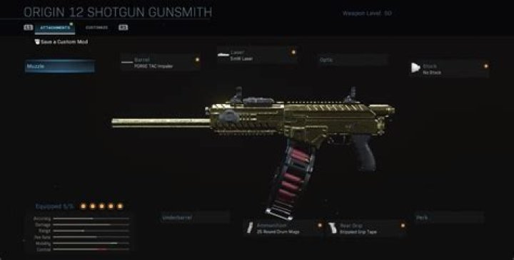 Origin 12 | Weapon Blueprints in COD Modern Warfare and Warzone