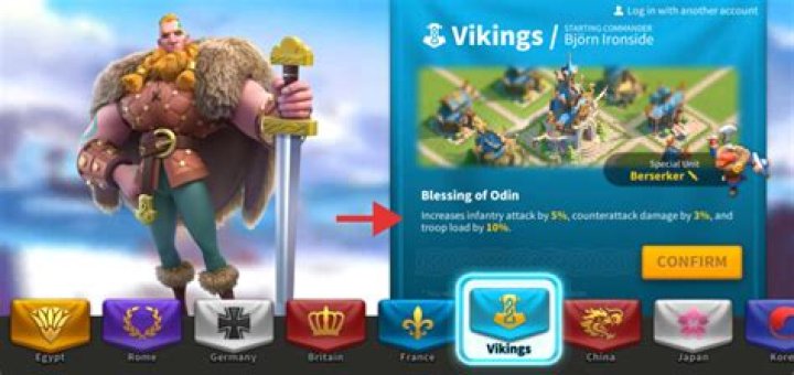Rise of Kingdoms - What is Vikings special unit?