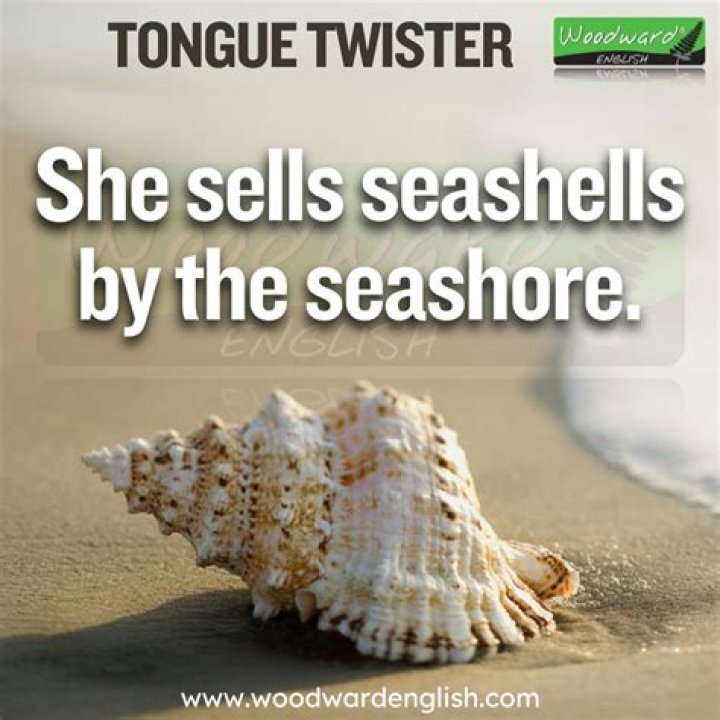 Seller of sea shells, in a tongue twister Crostic Answer