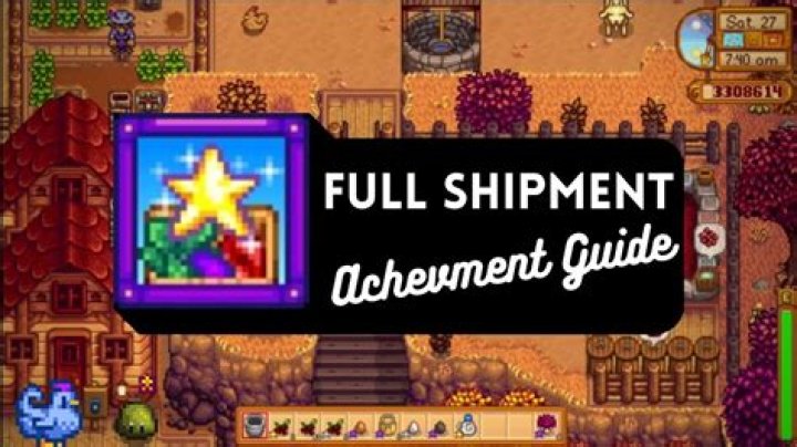 Stardew Valley – Full Shipment Achievement Guide
