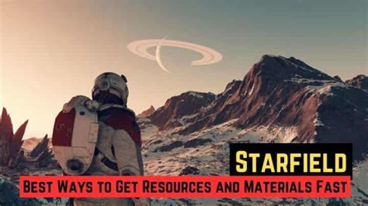 Starfield: Best Ways to Get Resources and Materials Fast