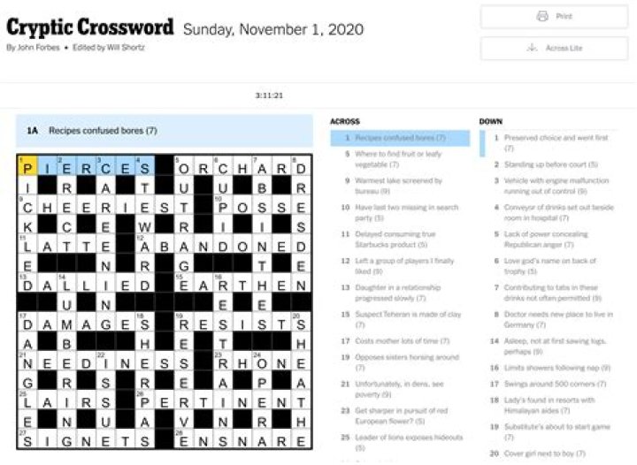 Subtle pitch Crossword Clue and Answer