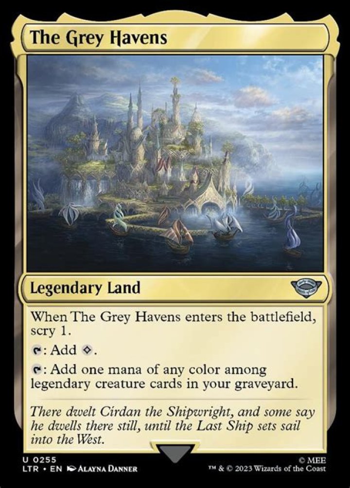 The Grey Havens | The Lord of the Rings