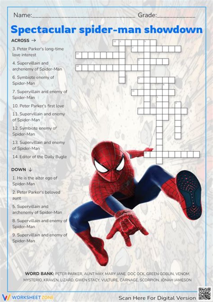 The Incredibles villain likely inspired by Marvel Comics Mole Man crossword clue answer