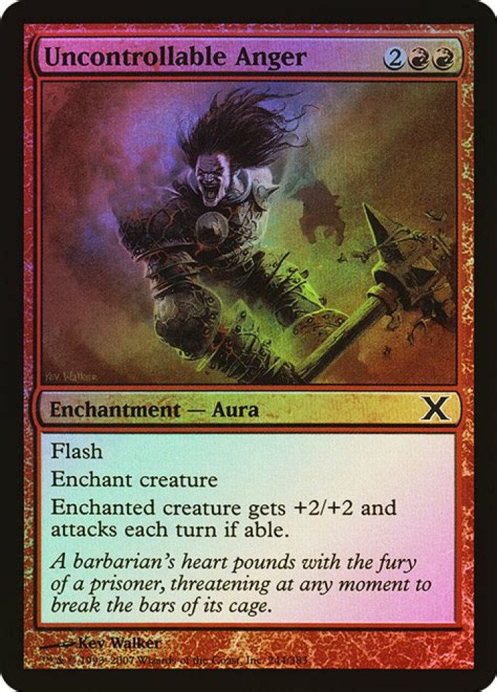 Uncontrollable Anger | 10th Edition