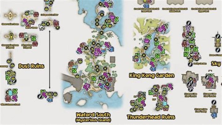 Waford, One Piece Odyssey Map