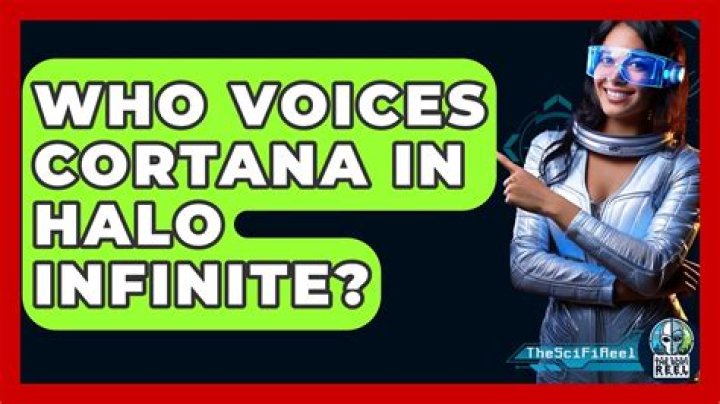 Who voices Cortana in Halo Infinite?