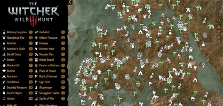 Wild Hunt Points of interest