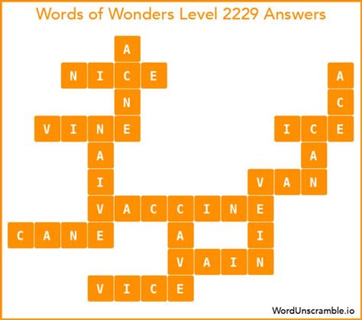 Word Trip Level 2229 Answers